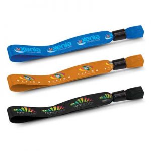The Trends Collection Event Wrist Band is a polyester wrist band branded in full colour.  One way toggle.  Great branded event wrist bands from Trends Collection.
