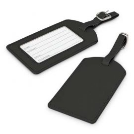 The TRENDS Aero Luggage Tag is a leather look PU luggage tag with matching stitching, address card and adjustable strap.  7 colours.  Great branded travel promo products.