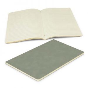 The TRENDS Elantra Notebook is an affordable A5 notebook with 32 leaves. Multiple branding options including foil printing. 6 colours. Great branded notebooks for your staff and clients.