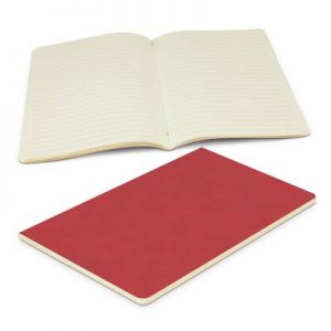 The TRENDS Elantra Notebook is an affordable A5 notebook with 32 leaves. Multiple branding options including foil printing. 6 colours. Great branded notebooks for your staff and clients.