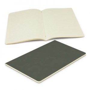 The TRENDS Elantra Notebook is an affordable A5 notebook with 32 leaves. Multiple branding options including foil printing. 6 colours. Great branded notebooks for your staff and clients.