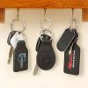 The TRENDS Prince Leather Key Ring is a rectangular leather key ring.  Matching stitching.  Print or debossing of your logo.