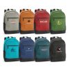 The Trends Collection Corolla Backpack is an on trend backpack in 8 colours.  2 external side pockets and zippered front.  Great branded backpacks from Trends Collection.