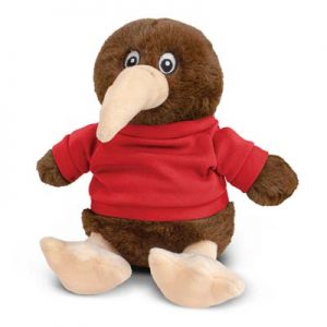 The Trends Collection Kiwi Plush Toy is a soft kiwi plush toy with tee in 9 colours.  Great brand awareness promo products from Trends Collection.