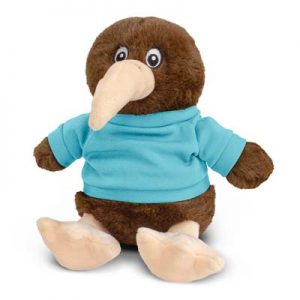 The Trends Collection Kiwi Plush Toy is a soft kiwi plush toy with tee in 9 colours.  Great brand awareness promo products from Trends Collection.