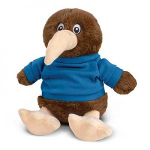 The Trends Collection Kiwi Plush Toy is a soft kiwi plush toy with tee in 9 colours.  Great brand awareness promo products from Trends Collection.