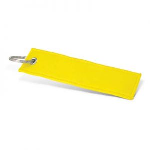 The Trends Collection Woven Key Ring is a soft woven polyester key ring with strong metal eyelet. 13 colours. Great branded woven key rings.