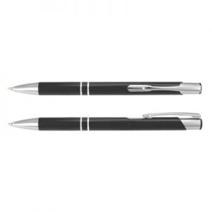 The Trends Collection Panama Pen Corporate is a retractable aluminium ball pen.  13 colours.  Printed or engraved.  Great branded pens from Trends Collection.