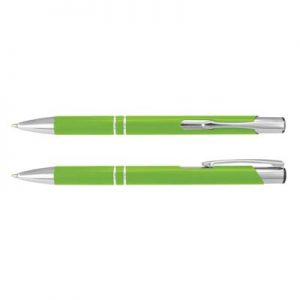 The Trends Collection Panama Pen Corporate is a retractable aluminium ball pen.  13 colours.  Printed or engraved.  Great branded pens from Trends Collection.
