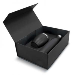 The Trends Collection Mirage Vacuum Gift Set includes the Mirage Powder Coated Vacuum Bottle & Verona Vacuum Cup. 12 colours, Great corporate gift sets.