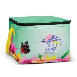 The Trends Collection Alaska Cooler Bag is a full colour sublimation printed 4.2L cooler bag.  10 colours.  Great branded full colour cooler bags from Trends Collection.