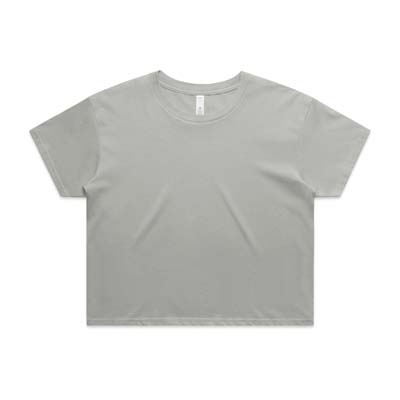 The AS Colour Womens Crop Tee is a relaxed fit. crew neck, mid weight tee. 17 colours. XS - XL. Great branded printed crop tees from AS Colour.
