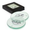 116397 TRENDS Venice Glass Coaster Set of 4
