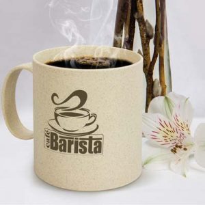 117268 TRENDS Natura Coffee Mug The TRENDS Natura Coffee Mug is a 350ml round coffee mug made from wheat straw fibre & BPA free polypropylene. Great eco mugs and promo products.