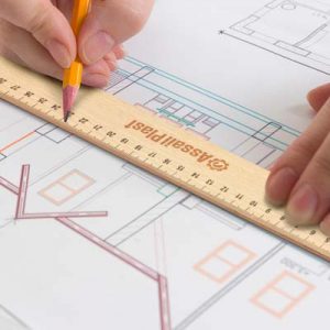 117337 TRENDS Wooden 30cm Ruler The TRENDS Wooden 30cm Ruler is a 30cm ruler made from beech wood. Printed or engraved. Great branded wooden rulers & promotional products.