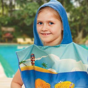 117465 TRENDS Kids Hooded Towel The TRENDS Kids Hooded Towel is a kids size hooded towel, made from 250gsm microfibre. Full Colour. Great branded kids hooded towels for swim teams.