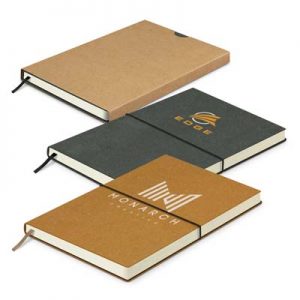 The TRENDS Phoenix Recycled Soft Cover Notebook is an eco conscious notebook with soft cover. Recycled leather. 2 colours. Great branded eco notebooks.