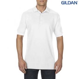 The Gildan Premium Cotton Double Pique Sport Shirt is a 100% cotton double pique polo shirt.  4 colours.  S - 5XL.  Great branded cotton polos. 