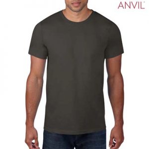 The Anvil Lightweight Adult Tee is a 155gm pre shrunk 100% ring spun cotton tee. 16 colours. S - 3XL. Great branded cotton lightweight tees.