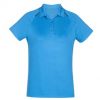 P012LS Biz Collection Ladies Academy Polo – Cyan/Navy