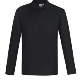 The Biz Collection Mens Crew Long Sleeve Polo is a 65% polyester, 35% cotton pique long sleeve polo.  3 colours.  Great branded long sleeve polo shirts.