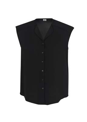S013LS Biz Collection Ladies Lily Blouse - Black The Biz Collection Ladies Lily Blouse is a polyester, fashion forward blouse. 4 colours. 6 - 26. Great ladies workwear from Biz Collection.