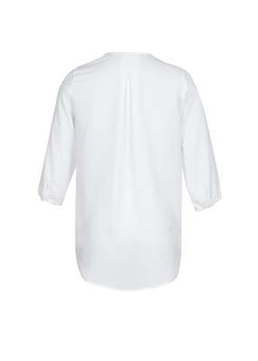 The Biz Collection Ladies Lily Longline Blouse is a polyester, fashion forward blouse.  4 colours.  6 - 26.  Great ladies workwear from Biz Collection.