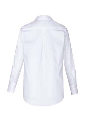 The Biz Collection Ladies Camden Long Sleeve Shirt is a 97% cotton business shirt.  6 - 26.  Blue or White.  Great branded work shirts from Biz Collection.