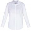 S016LL Biz Collection Ladies Camden Long Sleeve Shirt – White