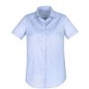 S016LS Biz Collection Ladies Camden Short Sleeve Shirt – Blue