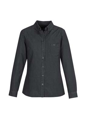 The Biz Collection Ladies Indie Long Sleeve Shirt is a 100% cotton, 160gsm long sleeve shirt.  3 colours.  6 - 20.  Great work shirts from Biz Collection.