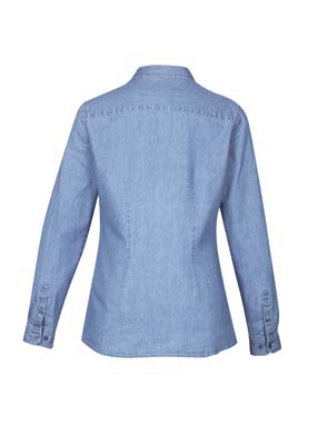 The Biz Collection Ladies Indie Long Sleeve Shirt is a 100% cotton, 160gsm long sleeve shirt.  3 colours.  6 - 20.  Great work shirts from Biz Collection.