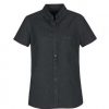 S017LS Biz Collection Ladies Indie Short Sleeve – Black