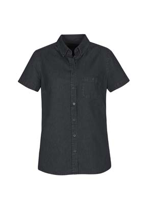 The Biz Collection Ladies Indie Short Sleeve Shirt is a 100% cotton, 160gsm short sleeve shirt.  3 colours.  6 - 20.  Great work shirts from Biz Collection.