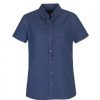 S017LS Biz Collection Ladies Indie Short Sleeve Shirt – Dark Blue