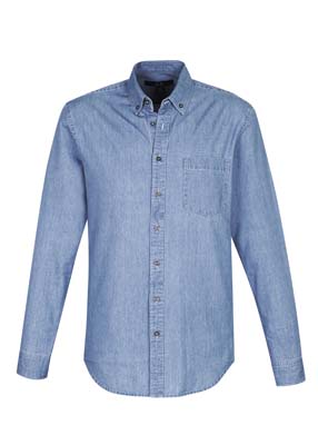 The Biz Collection Mens Indie Long Sleeve Shirt is a 100% cotton, 160gsm long sleeve shirt.  3 colours.  S - 5XL.  Great work shirts from Biz Collection.