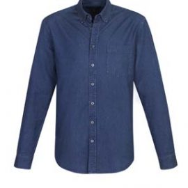 The Biz Collection Mens Indie Long Sleeve Shirt is a 100% cotton, 160gsm long sleeve shirt.  3 colours.  XS - 3XL.  Great work shirts from Biz Collection.