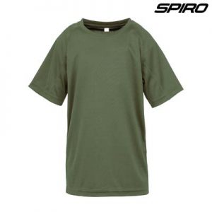 The Spiro Impact Performance Aircool Youth T Shirt is an air dry soft mesh fabric tee. 15 colours. 4 - 14. Great branded quick dry tees from Spiro.