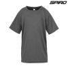 S287J Spiro Impact Performance Aircool Youth T Shirt – Grey