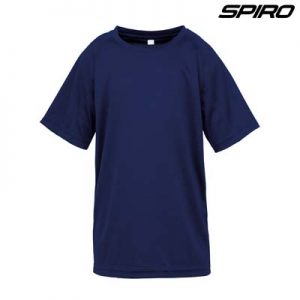 The Spiro Impact Performance Aircool Youth T Shirt is an air dry soft mesh fabric tee. 15 colours. 4 - 14. Great branded quick dry tees from Spiro.