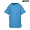 The Spiro Impact Performance Aircool Youth T Shirt is an air dry soft mesh fabric tee.  15 colours.  4 - 14.  Great branded quick dry tees from Spiro.