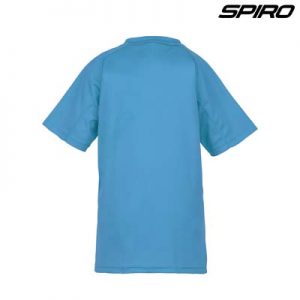 The Spiro Impact Performance Aircool Youth T Shirt is an air dry soft mesh fabric tee. 15 colours. 4 - 14. Great branded quick dry tees from Spiro.