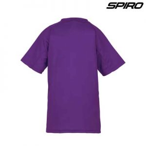 The Spiro Impact Performance Aircool Youth T Shirt is an air dry soft mesh fabric tee. 15 colours. 4 - 14. Great branded quick dry tees from Spiro.