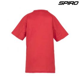 The Spiro Impact Performance Aircool Youth T Shirt is an air dry soft mesh fabric tee.  15 colours.  4 - 14.  Great branded quick dry tees from Spiro.