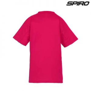 The Spiro Impact Performance Aircool Youth T Shirt is an air dry soft mesh fabric tee. 15 colours. 4 - 14. Great branded quick dry tees from Spiro.