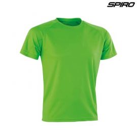 The Spiro Impact Performance Aircool T Shirt is an air dry soft mesh fabric tee.  15 colours.  S - 5XL.  Great branded quick dry tees from Spiro.