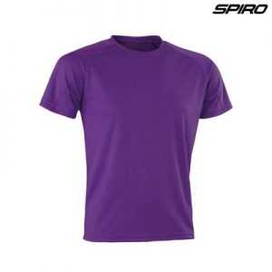 The Spiro Impact Performance Aircool T Shirt is an air dry soft mesh fabric tee.  15 colours.  S - 5XL.  Great branded quick dry tees from Spiro.