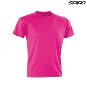The Spiro Impact Performance Aircool T Shirt is an air dry soft mesh fabric tee.  15 colours.  S - 5XL.  Great branded quick dry tees from Spiro.
