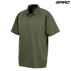 The Spiro Impact Performance Aircool Polo is a 130gsm polyester, breathable, quickdry polo.  15 Colours.  S - 5XL  Great branded performance polos from Spiro.