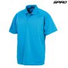 The Spiro Impact Performance Aircool Polo is a 130gsm polyester, breathable, quickdry polo.  15 Colours.  S - 5XL  Great branded performance polos from Spiro.